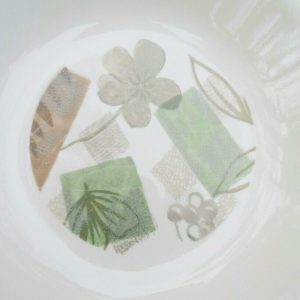 *EUC Corelle TEXTURED LEAVES 20-oz PASTA Soup Salad BOWL 8 1/2 SANDSTONE