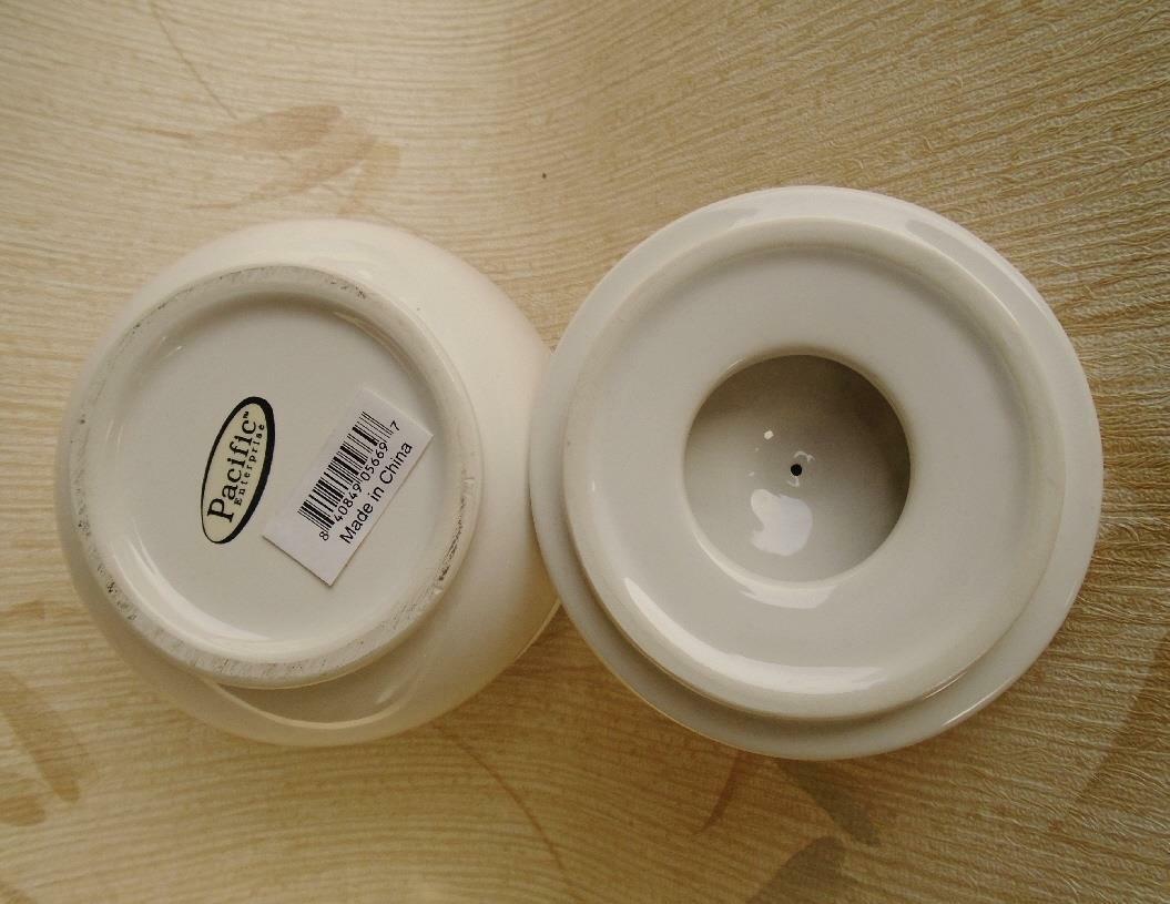 Pacific WHITE SUGAR BOWL & GRAVY BOAT Creamer Sauce w/Corning UNDERPLATE *New - Image 4