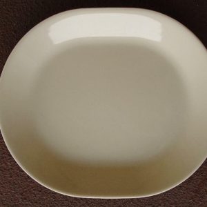 EUC Corelle  SANDSTONE 12x10 SERVING PLATTER Entree Tray Chop Plate Beige Ivory