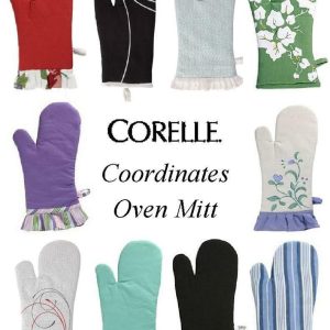 CORELLE Coordinates INSULATED Kitchen BBQ OVEN MITT 13.5 x 7 *PICK Your PATTERN