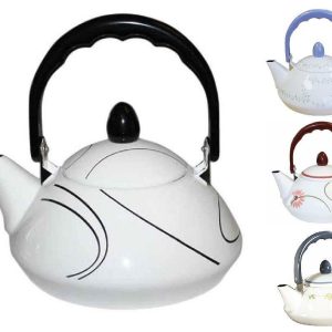 New Corelle SIMPLE LINES 1.2 Qt. PERSONAL TEA KETTLE Stovetop Steel