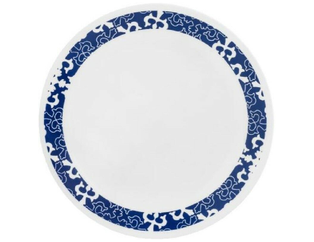 1 Corelle SANNOIS *Choose DINNER or LUNCH PLATE Uptowne Blue Mavi Porto Calle - Image 4
