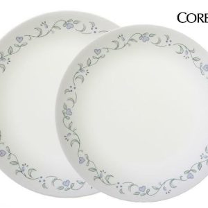 Corelle COUNTRY COTTAGE Choose: DINNER or LUNCH PLATE *Blue Hearts Green Vines