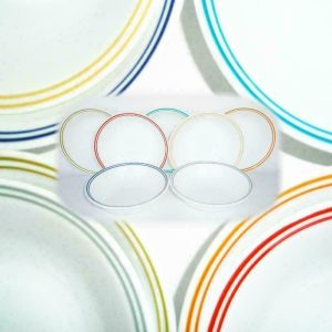 Corelle Joy Manago STROKES 10-oz DESSERT BOWL Sauce Fruit 5 3/8 *UPick Color