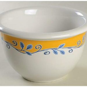 Corning CASA FLORA Bella Vista 1 Qt MIXING BOWL Stoneware 7 Mexico Blue Yellow
