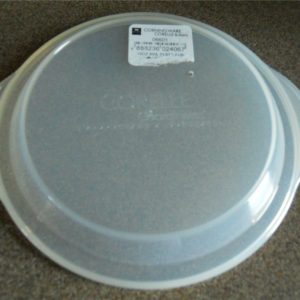1 Corelle SHEER MICROWAVE Plastic COVER w/Vent Hole for 10-oz Bowl Reheat Food