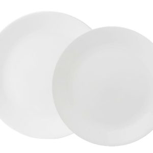 1 CORELLE Vitrelle WINTER FROST WHITE *Choose 10 1/4 Dinner OR 8 1/2 Lunch Plate