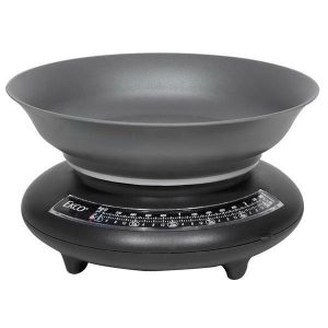 EKCO 123 5-lb BLACK /GRAY KITCHEN Food SCALE 7 Weighs LBS. OZ. KG. GM *New