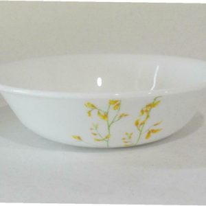 1 Corelle KOBE 10-oz DESSERT BOWL 5 1/4 Berry Fruit Sauce Delicate Yellow Floral