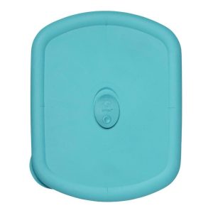 8212 PYREX Pro Rectangular 3-Qt / 12 Cup PLASTIC COVER LID *Turquoise Blue