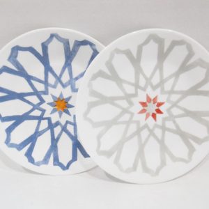 Corelle AMALFI Choose: AZUL or ROSA 6 3/4 APPETIZER PLATE Bread Dessert *Italy Mediterranean Coast
