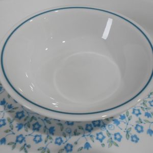 1 Corelle Corning BLUE HEATHER 10-oz DESSERT BOWL Fruit Sauce Turquoise Teal