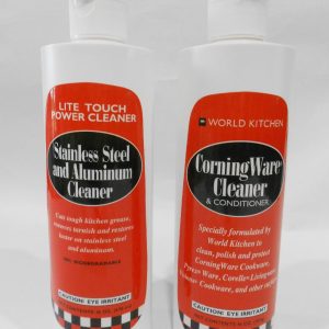 WORLD KITCHEN 16-oz CORNINGWARE Corelle or STAINLESS Steel / Aluminum CLEANER