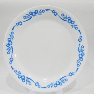 NEW Vtg. CORELLE by Corning CORNFLOWER 10.25 DINNER PLATE Blue Floral 1970