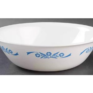 New 1 CORELLE 60th Anniversary BLUE CORNFLOWER 1-Qt SERVING BOWL Pasta Vegetable