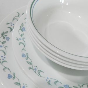 ❤️ NEW 12-pc Corelle COUNTRY COTTAGE Dinnerware Set w/Dinner Lunch Plates Bowls