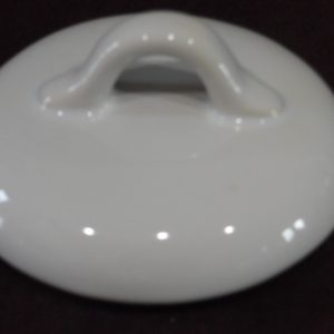 *Replacement STONEWARE Corelle CORNING White 3 1/2 SUGAR BOWL LID Handle Top