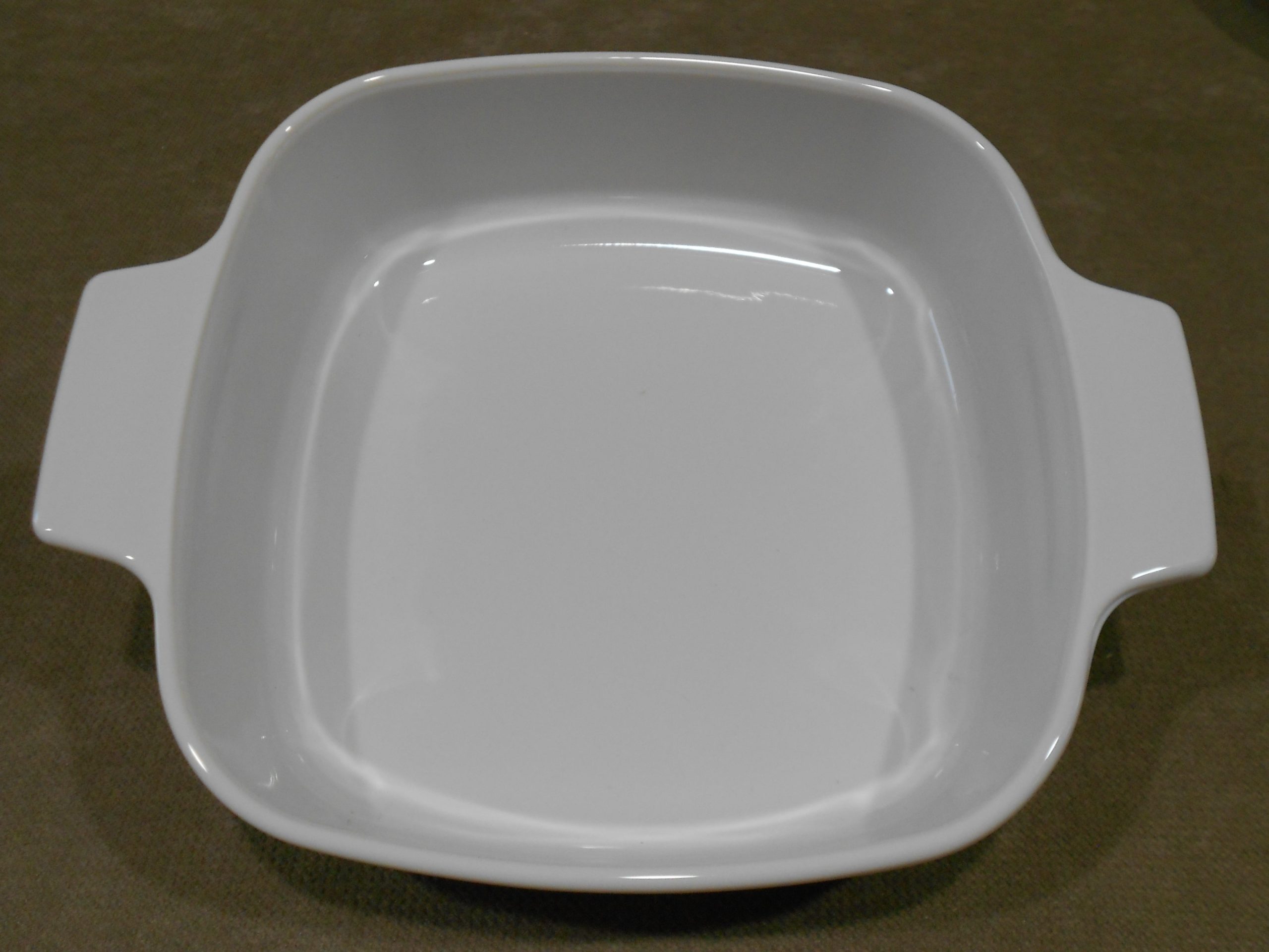 3-pc CORNINGWARE 1-Qt CASSEROLE & COVERS A-1-B Pyroceram Winter Frost White - Image 9