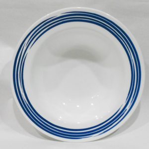 CORELLE BRUSHED STROKES 28-oz Large ENTREE BOWL Serving Pasta COBALT BLUE