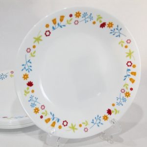 NEW 1 Corelle FEBE DITSY FLORAL 6.75 BREAD Dessert PLATE Scattered Wildflowers