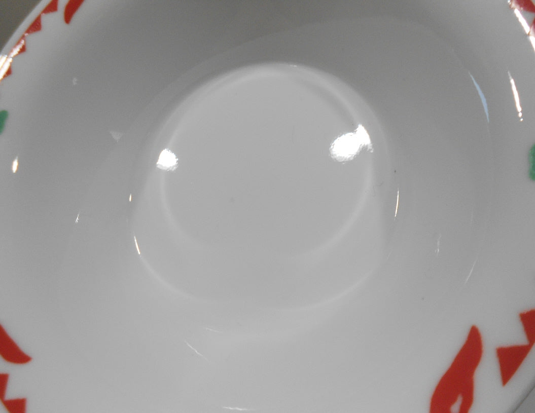 NEW Corelle FIESTA 8-oz FLAT RIMMED CEREAL BOWL Rice Salsa Soup 6.25 Chili Peppers - Image 5
