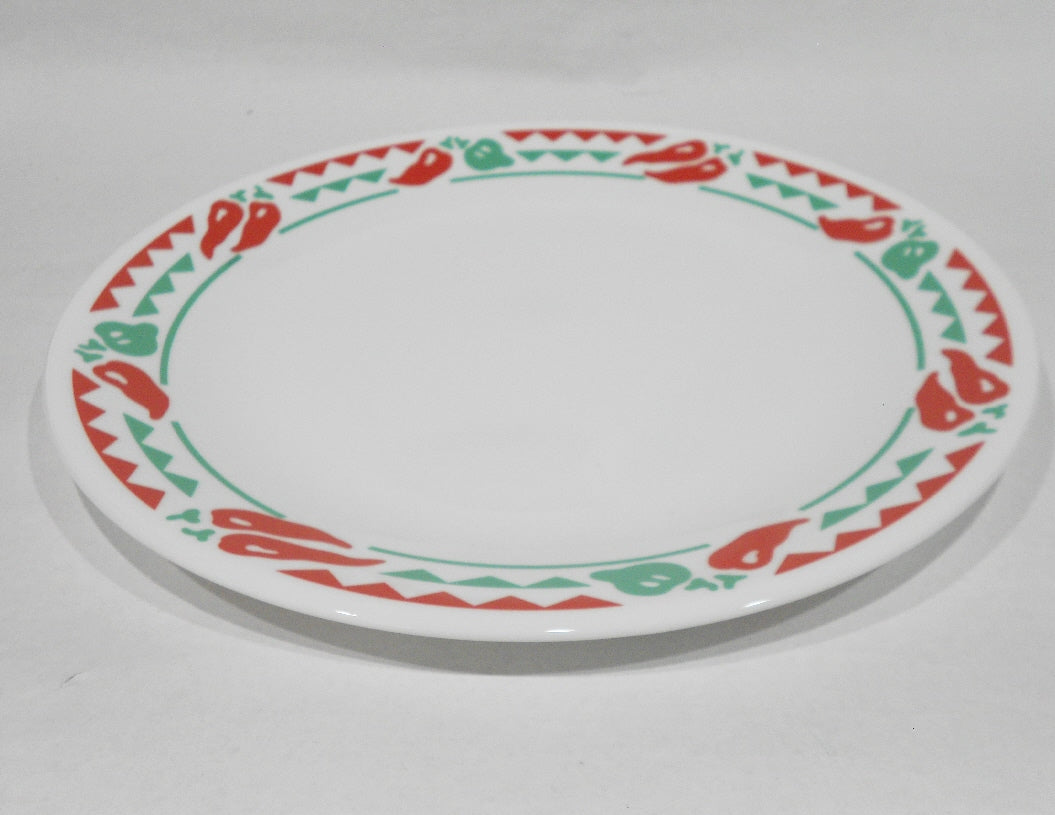 NEW Corelle by Corning FIESTA 10 1/4 DINNER PLATE *Red Hot Green Chili Peppers - Image 3