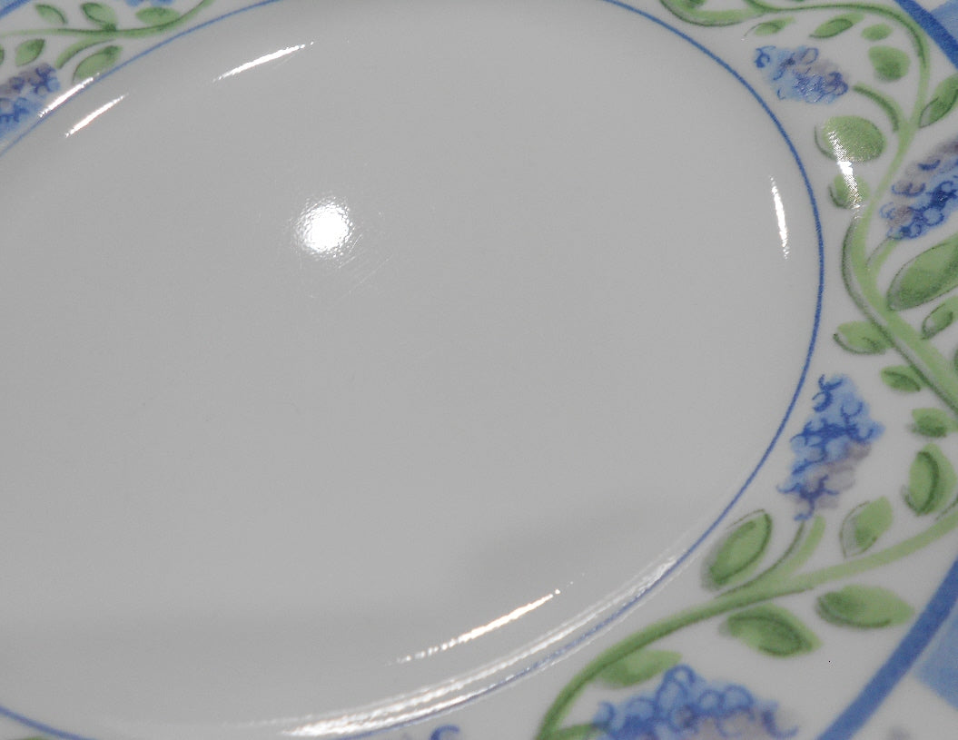 Corelle Impressions FRENCH LILAC 8 1/2 LUNCH PLATE Purple Blue Country Floral - Image 3