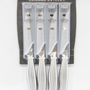 4-pc CHICAGO CUTLERY Insignia Steel STEAK KNIFE SET 4.5 Full Tang Knives