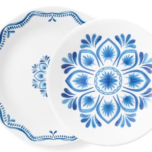 Corelle LISBON TERRACE Choose: 10.25 Dinner OR 8.5 Lunch PLATE *Portugal Blue Tiles
