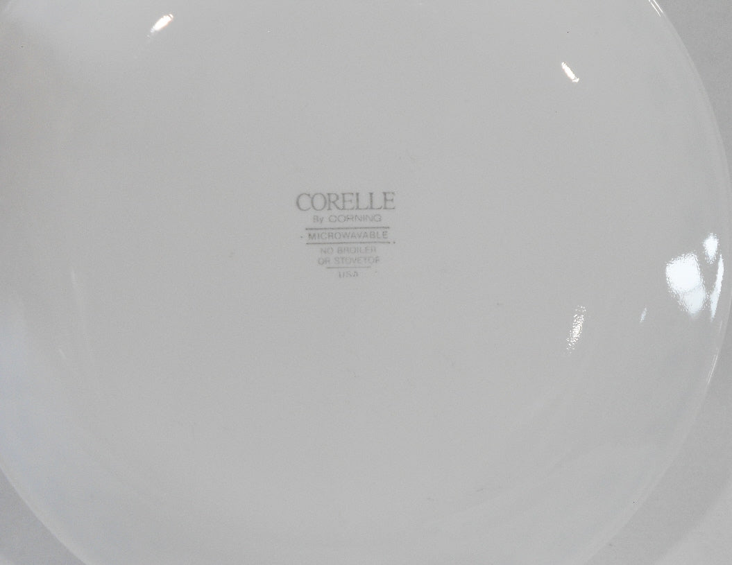 NEW Vtg. 1980's Corelle by Corning MORNING BLUE 10.25 DINNER PLATE Delicate Floral - Image 3
