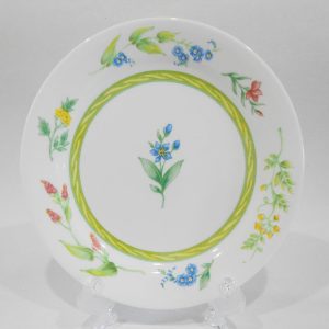 1 Corelle by Corning MY GARDEN 7 1/4 SALAD BREAD PLATE Accent Floral Spray