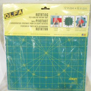 OLFA 12 Self-Healing ROTARY MAT Scrapbooking Quilting Craft Sewing Cut Shapes Angles