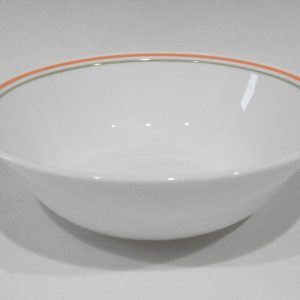 Corelle PEACH FLORAL 1-Qt SERVING BOWL 8 1/2 Vegetable Popcorn Pasta *Pastel Orange