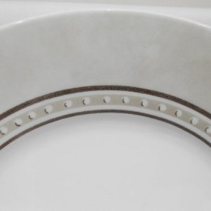 NEW 1 Corelle Impressions PEWTER 10 1/4 DINNER PLATE Gray Brown/ Soft Metals