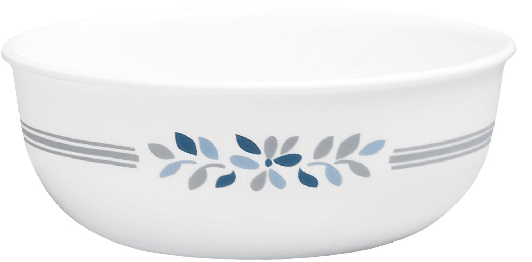 Corelle PRAIRIE GARDEN 16-oz SOUP Cereal BOWL **Choose: RED or GRAY Floral Motif - Image 9