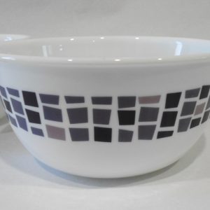 1 Corelle PRECIOUS COLORS 28-oz SOUP BOWL 6.25 Mosaic Tiles AMETHYST PURPLE