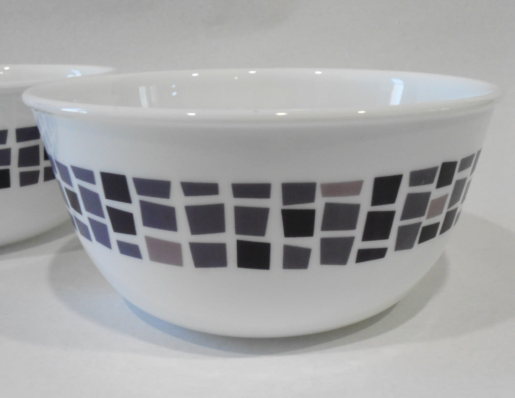 1 Corelle PRECIOUS COLORS 28-oz SOUP BOWL 6.25 Mosaic Tiles AMETHYST PURPLE