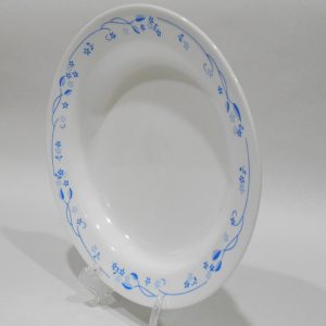 *NEW Corelle PROVINCIAL BLUE 15-oz SOUP BOWL Flat Rim English Garden Floral Vine
