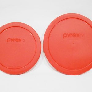 PYREX RED Round PLASTIC COVER for 1-Qt / 1.5-Qt. MIXING BOWLS 322-PC / 323-PC