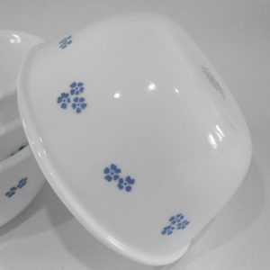 Corelle SECRET GARDEN 12-oz RICE BOWL Ice Cream Dessert *English Garden Flowers