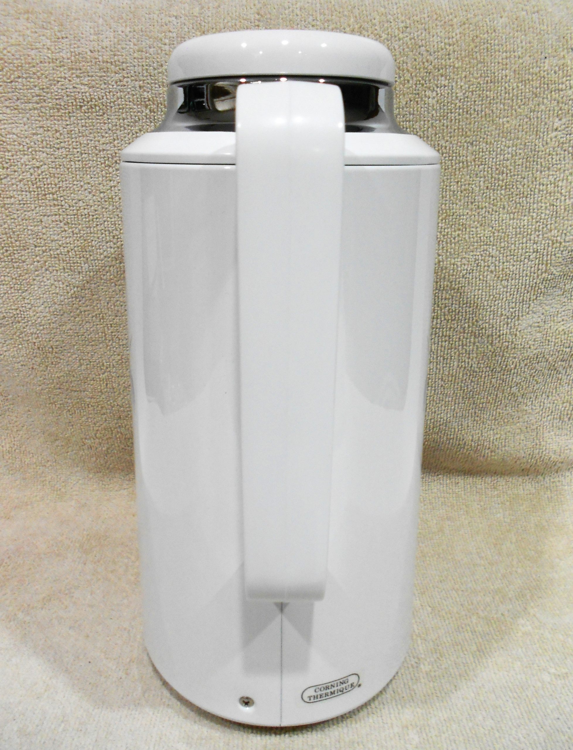 NEW Corelle Corning SHADOW IRIS 1-Qt SERVING CARAFE Thermal Hot Cold Coffee Tea - Image 3
