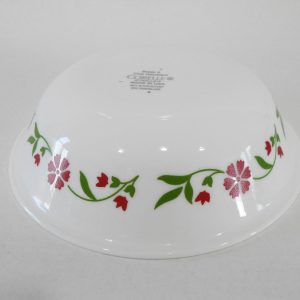 1 Corelle Corning SPRING PINK 10-oz DESSERT BOWL 5.25 Berry Fruit Sauce Red Floral