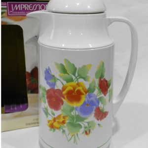 NEW Corelle SUMMER BLUSH 1-Qt Thermal SERVING CARAFE Hot Cold Coffee Tea