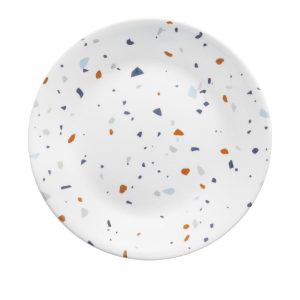 Corelle TERRAZZO AZUL 6 3/4 APPETIZER PLATE Bread Dessert *Italian Mediterranean Walkway
