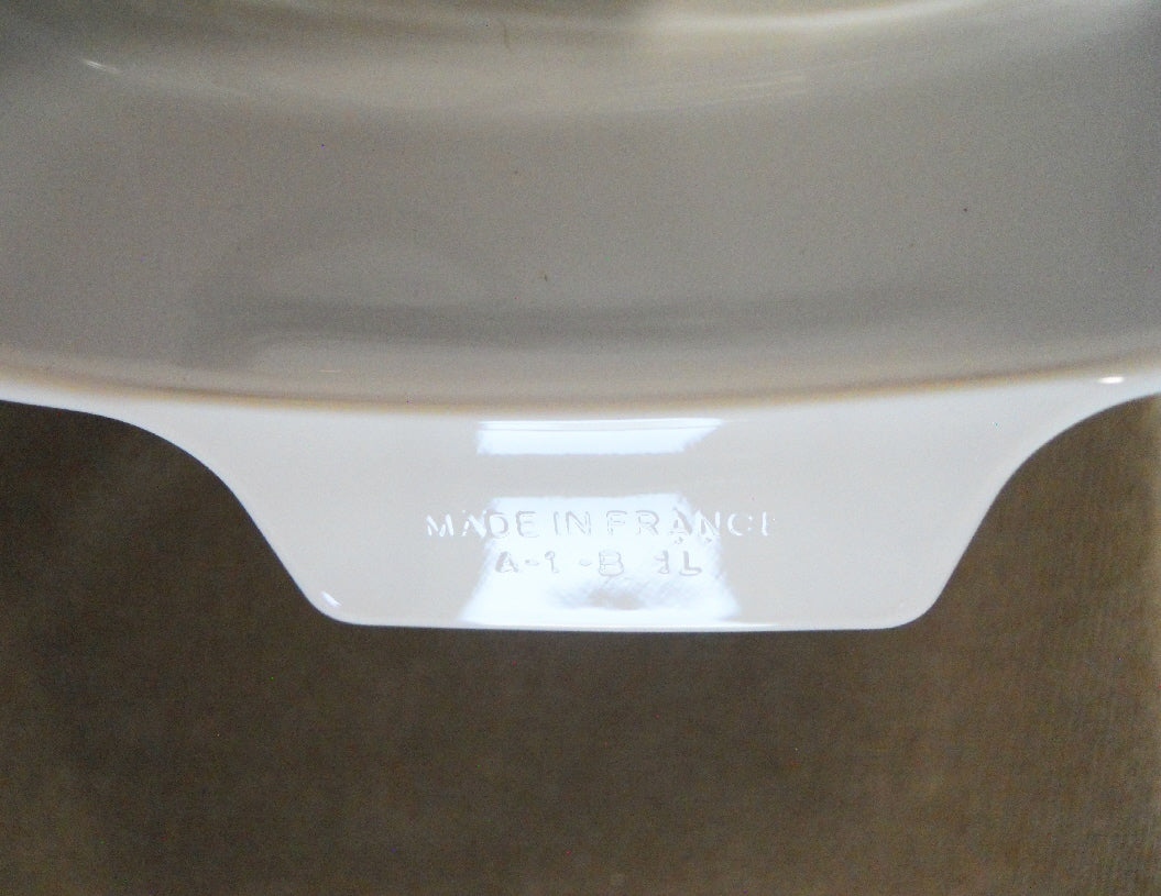 3-pc CORNINGWARE 1-Qt CASSEROLE & COVERS A-1-B Pyroceram Winter Frost White - Image 10