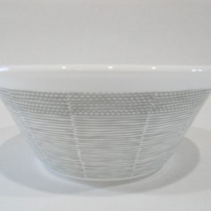 Corelle WOVEN LINES 21.5-oz SOUP CEREAL BOWL Salad Flared Rim Grey Gray Fabric